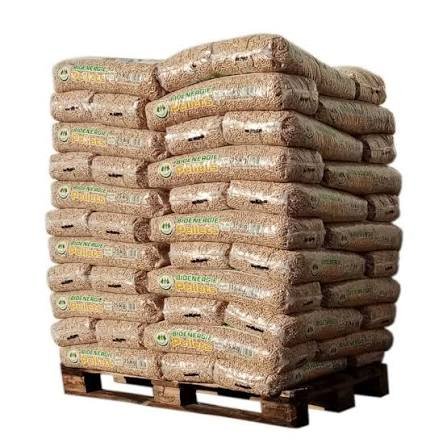 Palette complète de granulés — 66 sacs de 15 kg