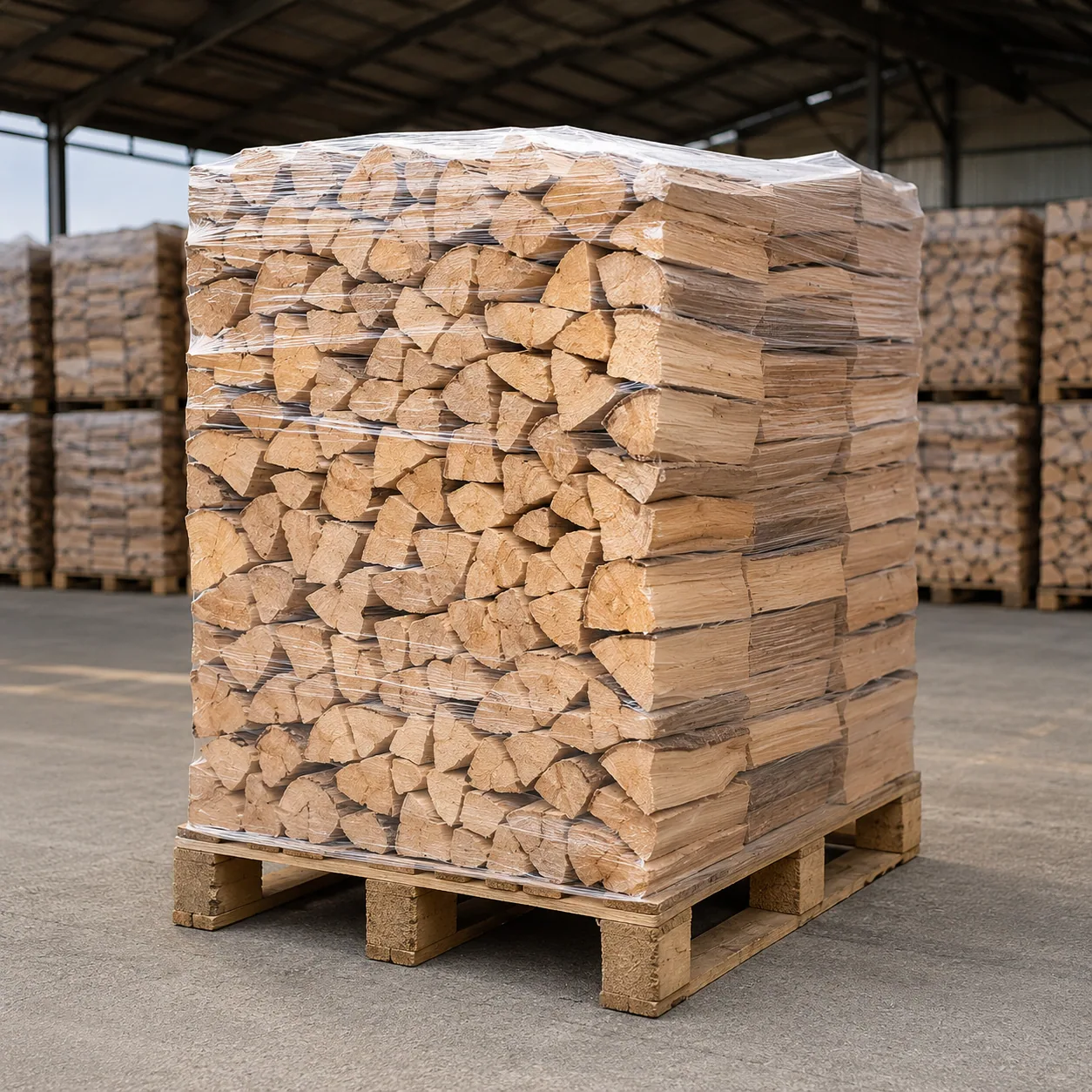Bois de chauffage en palette filet (3 stères)